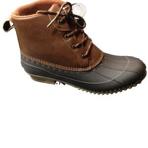 London Fog Winley Duck Brown and Cognac 9M NWT